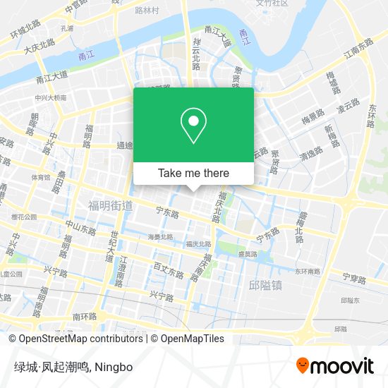绿城·凤起潮鸣 map