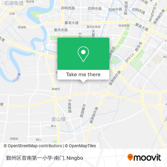 鄞州区首南第一小学-南门 map