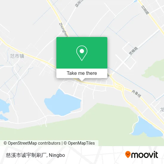 慈溪市诚宇制刷厂 map