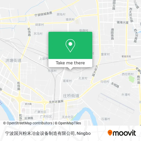 宁波国兴粉末冶金设备制造有限公司 map