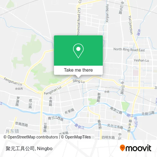 聚元工具公司 map