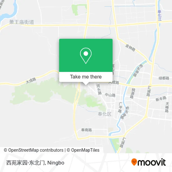 西苑家园-东北门 map