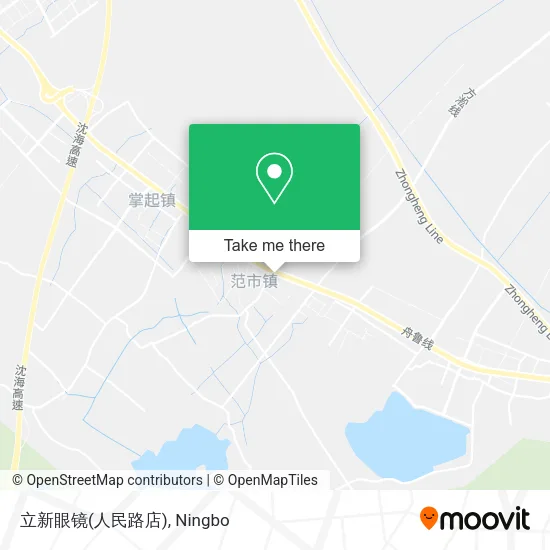 立新眼镜(人民路店) map