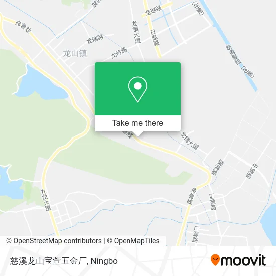 慈溪龙山宝萱五金厂 map