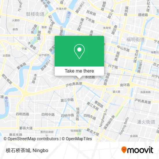 横石桥茶城 map