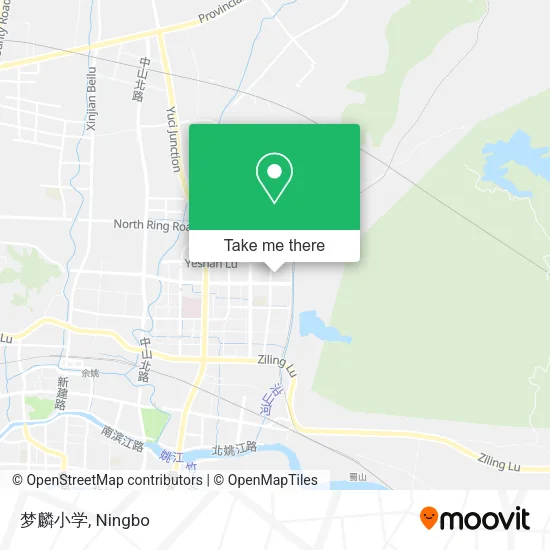 梦麟小学 map