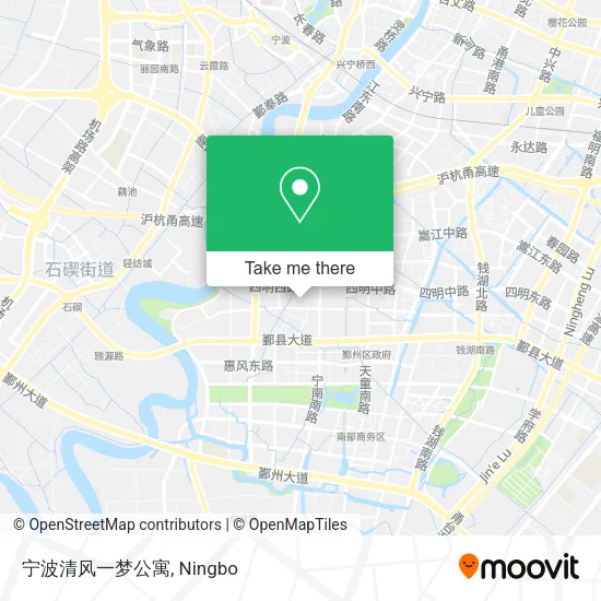 宁波清风一梦公寓 map