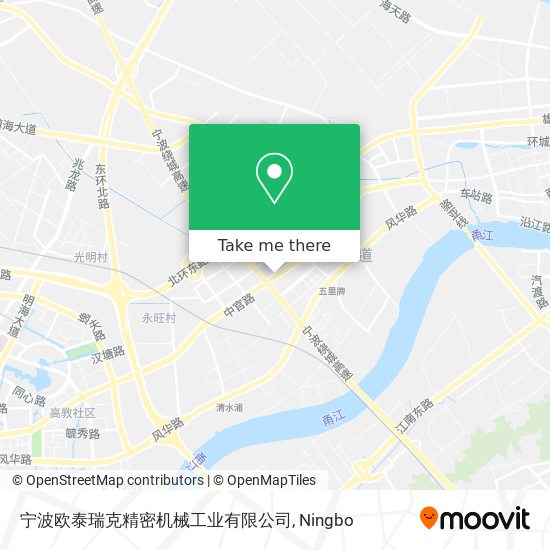 宁波欧泰瑞克精密机械工业有限公司 map