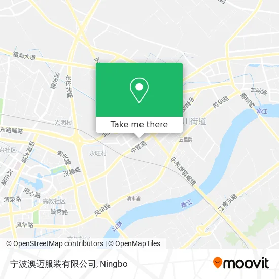 宁波澳迈服装有限公司 map