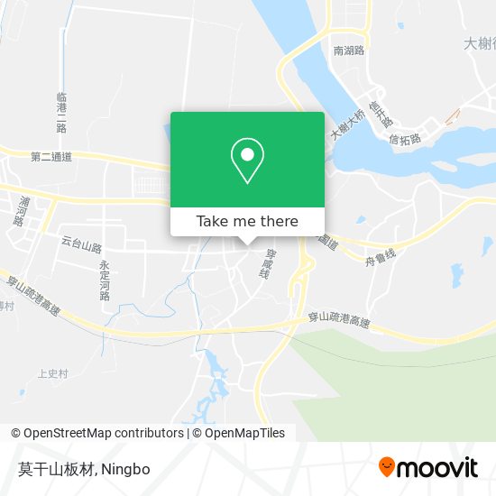 莫干山板材 map