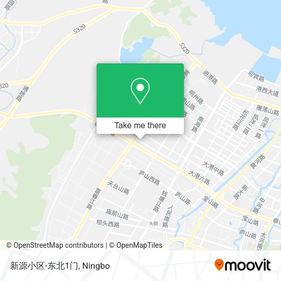新源小区-东北1门 map