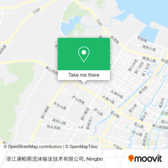 浙江康帕斯流体输送技术有限公司 map