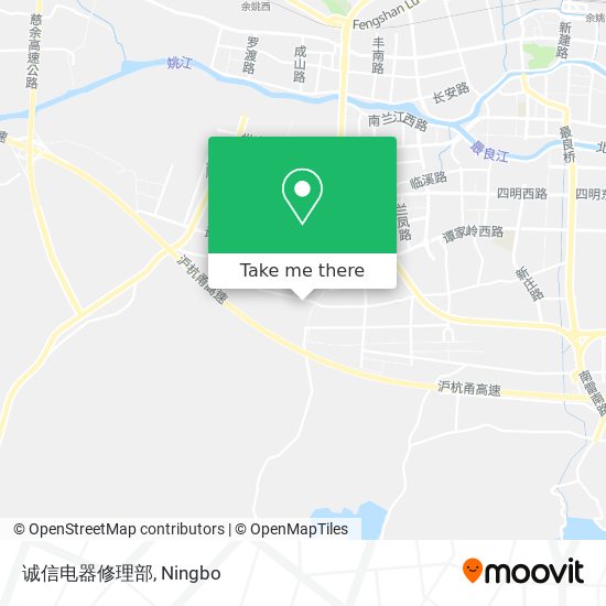 诚信电器修理部 map