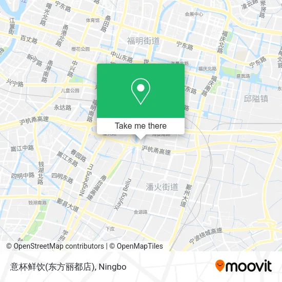 意杯鲜饮(东方丽都店) map