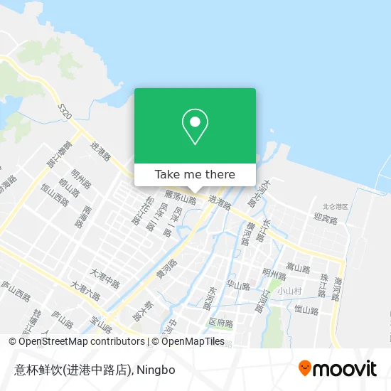意杯鲜饮(进港中路店) map