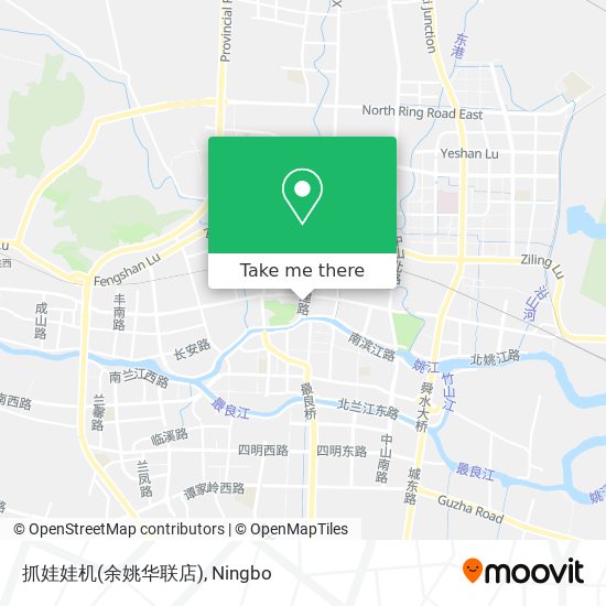 抓娃娃机(余姚华联店) map