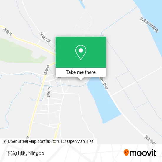 下岚山咀 map
