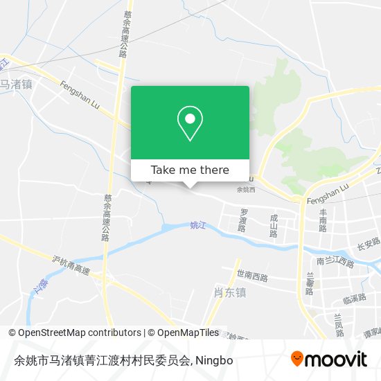 余姚市马渚镇菁江渡村村民委员会 map