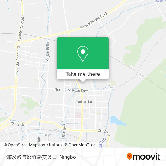 邵家路与邵竹路交叉口 map