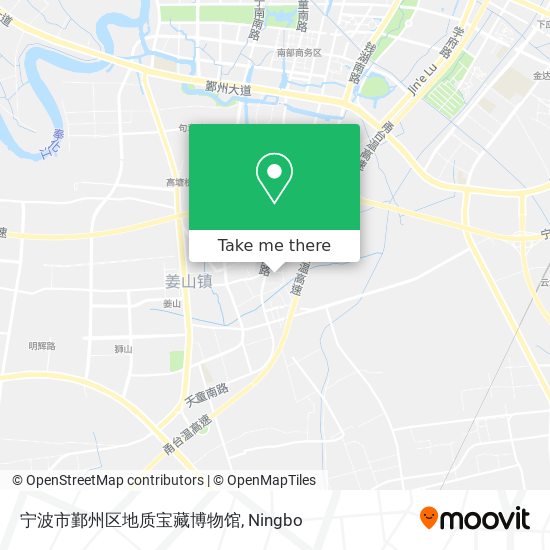 宁波市鄞州区地质宝藏博物馆 map
