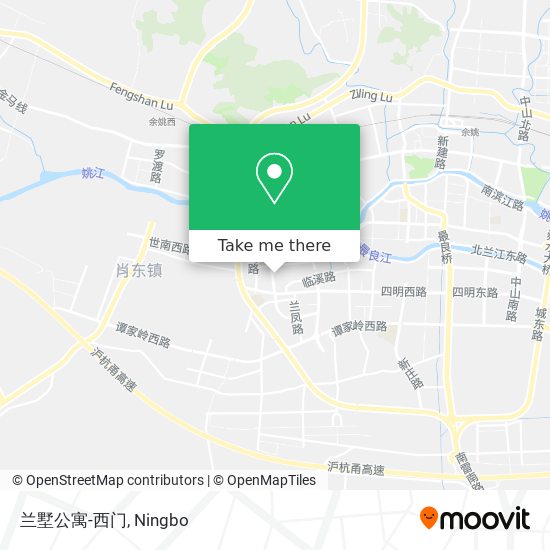 兰墅公寓-西门 map
