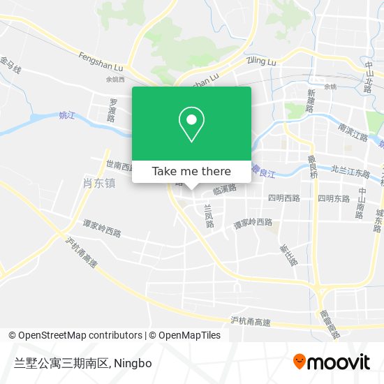兰墅公寓三期南区 map