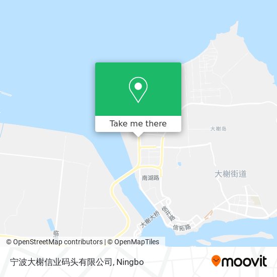 宁波大榭信业码头有限公司 map