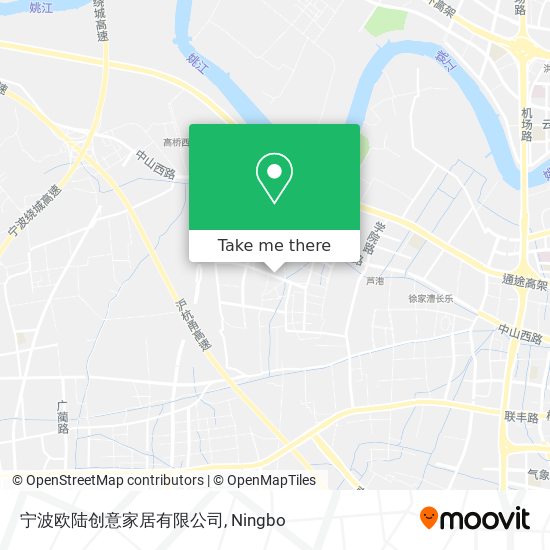宁波欧陆创意家居有限公司 map