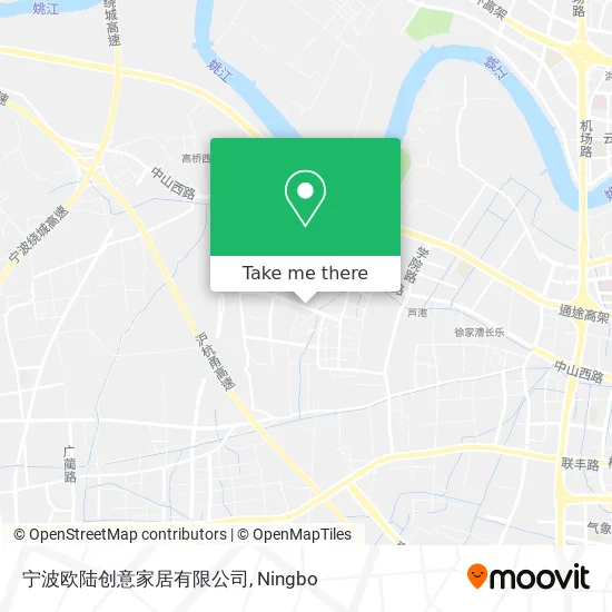 宁波欧陆创意家居有限公司 map