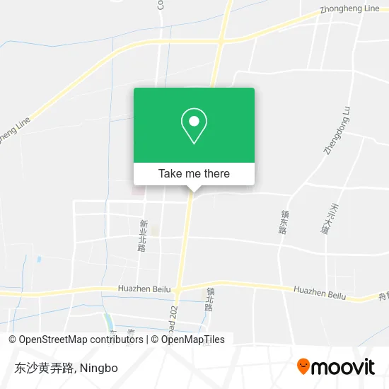 东沙黄弄路 map
