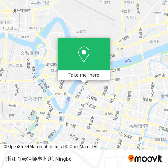 浙江甬泰律师事务所 map