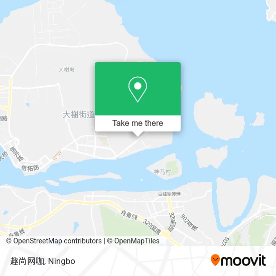 趣尚网咖 map