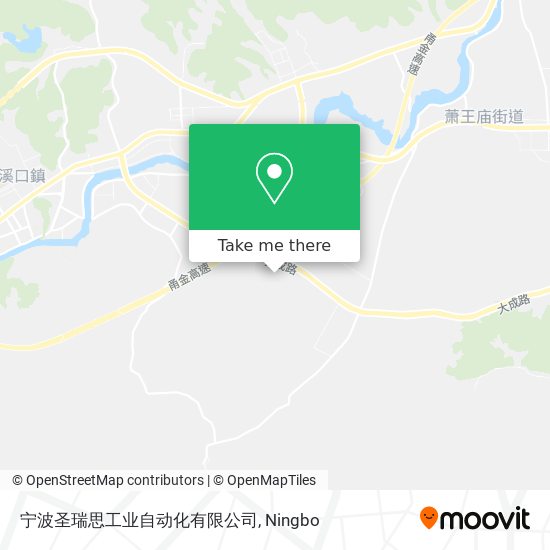 宁波圣瑞思工业自动化有限公司 map