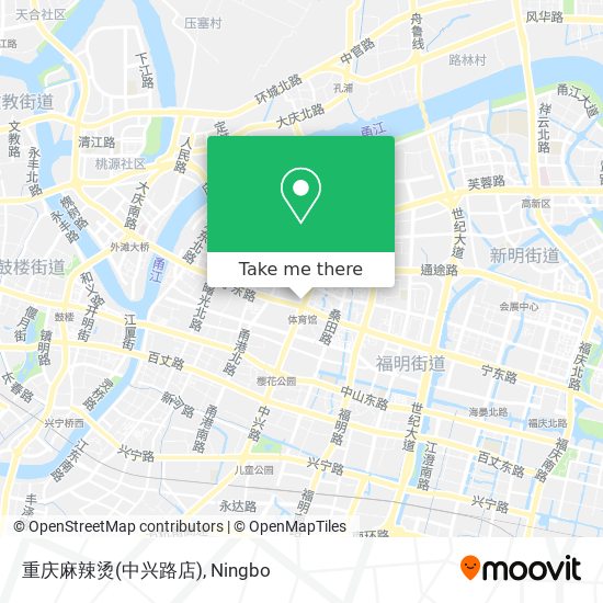 重庆麻辣烫(中兴路店) map