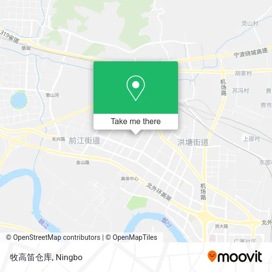 牧高笛仓库 map