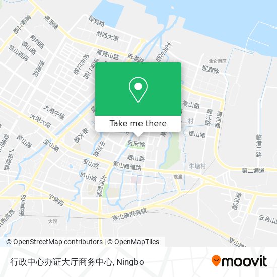 行政中心办证大厅商务中心 map