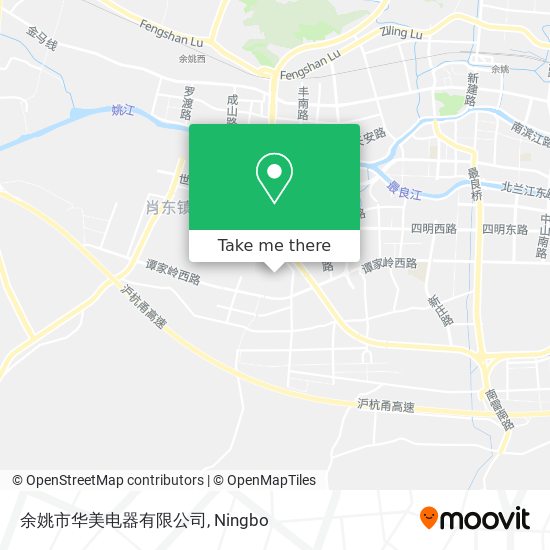 余姚市华美电器有限公司 map