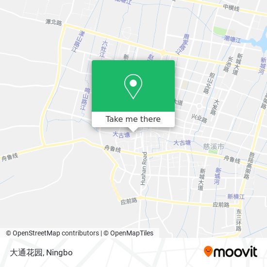 大通花园 map