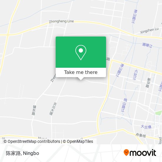 陈家路 map