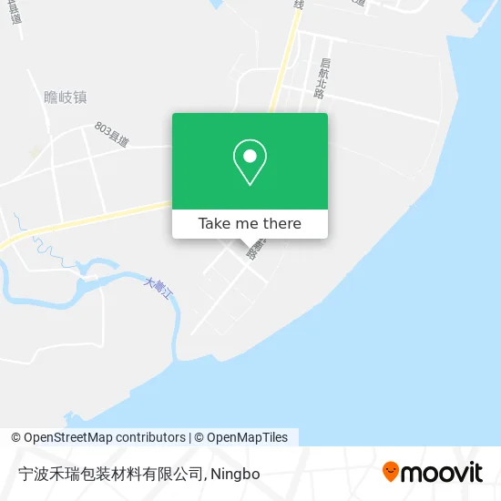 宁波禾瑞包装材料有限公司 map