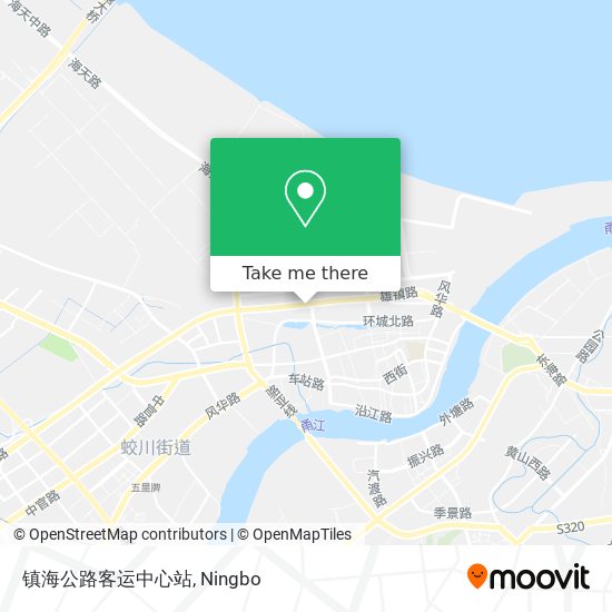 镇海公路客运中心站 map