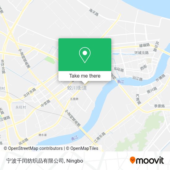 宁波千闰纺织品有限公司 map