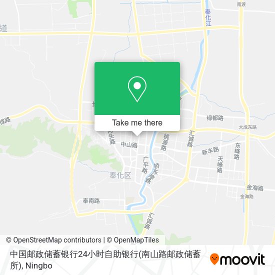 中国邮政储蓄银行24小时自助银行(南山路邮政储蓄所) map