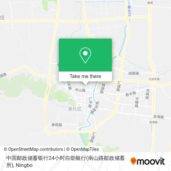 中国邮政储蓄银行24小时自助银行(南山路邮政储蓄所) map