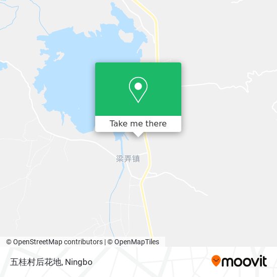 五桂村后花地 map