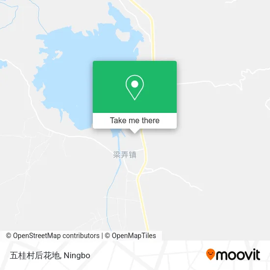 五桂村后花地 map