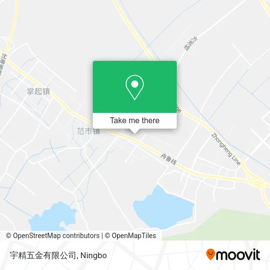 宇精五金有限公司 map