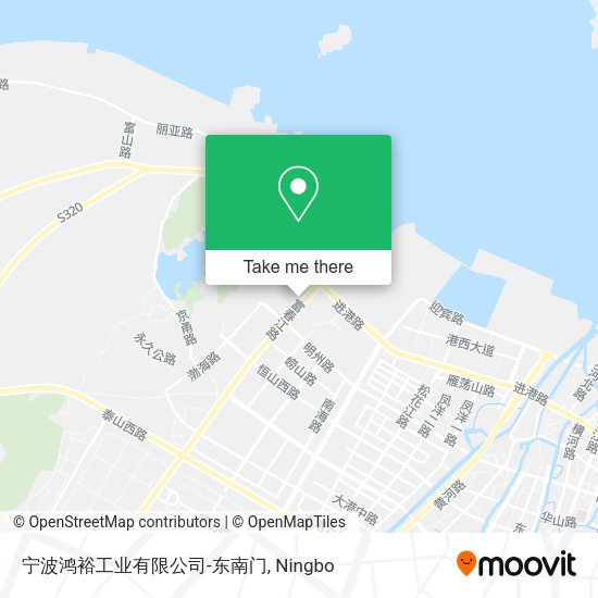 宁波鸿裕工业有限公司-东南门 map