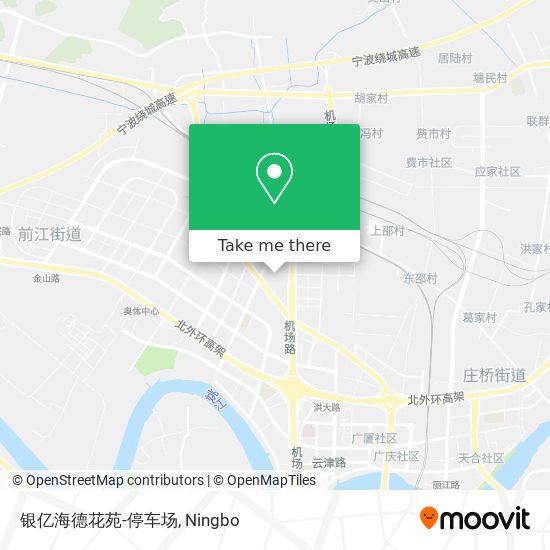 银亿海德花苑-停车场 map