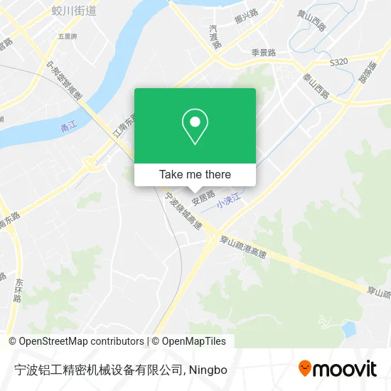 宁波铝工精密机械设备有限公司 map